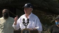 President Biden tours Ida damage in Louisiana