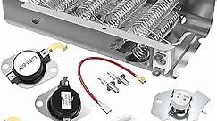 279838 W10724237 Dryer Heating Element fit for Whirlpool Cabrio Maytag Dryer Parts Kenmore Roper AmanaDryer-Fit for 3403585 Ned4655ew1 Wed4815ew1 Medc215ew1 Dryer Heating Element -by COBECTAL
