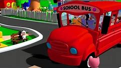 Wheels On The Bus | Nursery Rhymes Songs | Video For Kids And Children