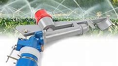 360° Sprinklers for Yard Sprinkler Head Irrigation Tools Big Gun Sprinkler Agriculture Irrigation Sprinkler Large Area Water Irrigation Spray Gun Tool Spray (1.31 in)