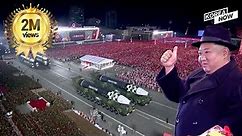 [Full Ver.] N. Korea's nighttime military parade: New ICBM, Kim Jong-un's daughter