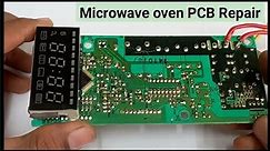 microwave oven PCB board repair