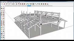 How to Build a Post and Beam Barn, Construction Procedure Overview