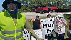 WATCH: More Protesters gather outside... - Space Coast Daily