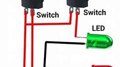 5 Volt LED On Off Switch Connection DIY Project #shorts