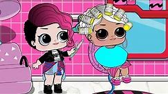 LoL surprise dolls hair salon new update
