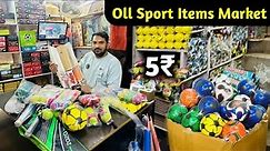 Sports Items Wholesale Market In delhi Sadar Bazar Cricket Bat Manufacturer