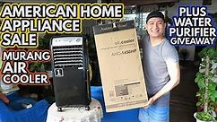 American home Appliance Sale! Murang Air Cooler + Water Purifier Giveaway!