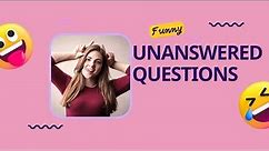 Funny Unanswered Questions ||you must know || @earlybirdideas