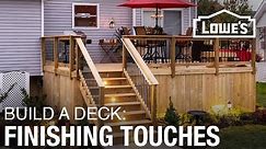 How To Build a Deck | Finishing Touches (5 of 5)