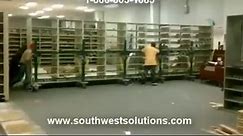 Moving Loaded Library Shelving Relocation Service | Move Collection On Shelves