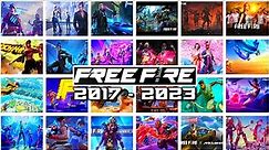 FREE FIRE ALL THEME SONGS OB1 - OB40 🎧 | FREE FIRE THEME SONGS 2017 - 2023 | BEST OF OLD