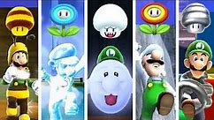 Super Mario Galaxy - All Luigi Power Ups (Super Mario 3D All Stars)