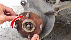 How To Change Front Wheel Bearing | How Remove Old Bearing Without Press Machine And Professional