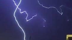 Lightning storm in Argentina