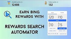 How to install and use Rewards Search Automator