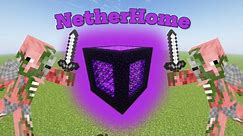 How to make a nether house - Minecraft