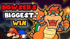That Time Bowser Won (And Why it Rules) | Paper Mario Analysis