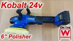 Kobalt 24v 6-Inch Polisher