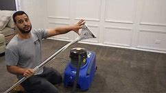 DIY carpet cleaning machine - How to use britex