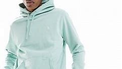 Polo Ralph Lauren icon logo loopback terry hoodie in light green | ASOS