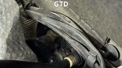 Flushing heater core VW golf mk6 2010 GTD with water hose