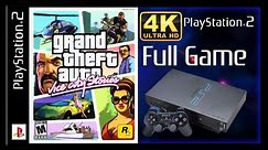 Grand Theft Auto: Vice City Stories (PS2) - Full Game Walkthrough / Longplay (4K60ᶠᵖˢ UHD)