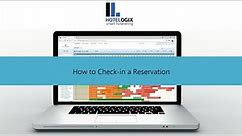How to Check-in a Reservation | Hotelogix Frontdesk Software