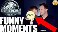 Jurassic World 2: Fallen Kingdom Bloopers and Funny Moments(Part-1) - Chris Pratt Funny 2018