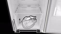 Galanz 11 cu. ft. Convertible Stainless Steel Upright Freezer or Fridge GLF11US2A16