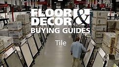 Tile Buying Guide