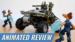 Warthog Rally - Animated Review (Halo Infinite Mega Construx)