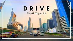 🇦🇪 Sheikh Zayed Road (E11) Driving from Sharjah to Dubai [4K]