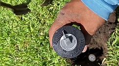 How to replace sprinkler head UNDER 3 MINUTES!!! #mustwatch #viral #tiktok #irrigation #sprinkler #lawnsprinkler #mexican #technician #fastrepair #windermerefl #work