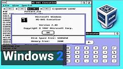 Windows 2 Installation Tutorial | Windows 2 in VirtualBox | ByteAdmin