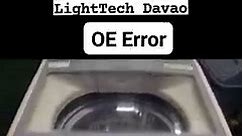 #Lg automatic washing Machine #errorcode #OEerror #Lighttechdavao #automaticwashingmachine #davaotechnician | Light Tech Refrigeration and Airconditioning services