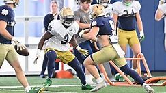 Video: Highlights From Notre Dame Bowl Practice (Dec. 19)