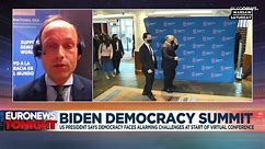 US President Joe Biden says defending democracy 'challenge of our time'