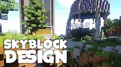 SkyBlock Island Design | Schematic Download (Episode 2)