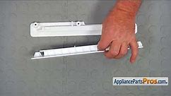How To: LG/Kenmore Refrigerator Freezer Drawer Rail MEG62762301