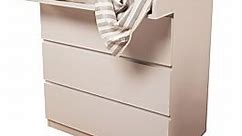 Changing Board Attachment For Ikea MALM Chest Of Drawers White