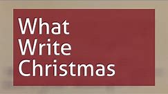 What To Write On Christmas Cards