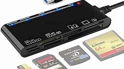 USB 3.0 7-in-1 Memory Card Reader for Windows, Mac, and Linux with High-Speed CF/SD/TF/XD/MS/Micro SD Card Slots - Walmart.ca