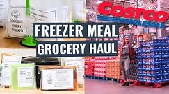 FREEZER MEAL GROCERY HAUL | COSTCO HAUL FOR 40 FREEZER MEALS