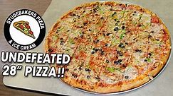 Undefeated 28-inch Pizza Challenge!! (SOLO)