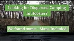 Where are the Dispersed Campsites in Southern Hoosier National Forest?