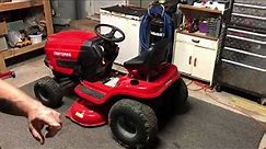 Craftsman T100 mower, owned it 1 month review