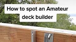 This is how you spot an amateur. #constructionlife #construction #tip #framing