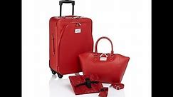 Joy Mangano Chic CarryOn Luggage Set with Handbag