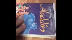 Aladdin 1993 Vhs Review Version 1
